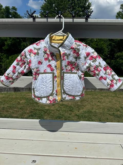 Quilted heirloom jacket